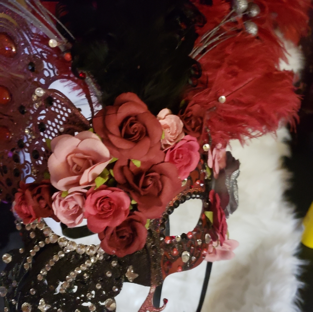 Embellished Butterfly Masquerade mask